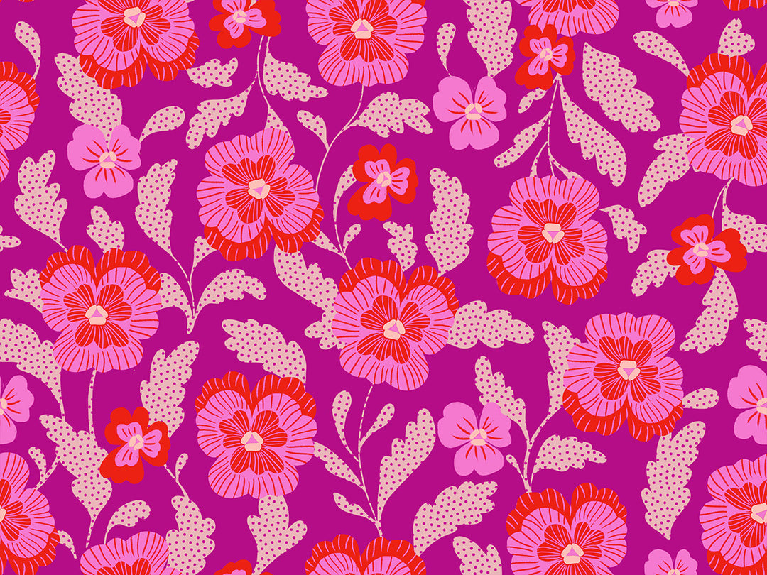 Ruby Star Society - Sarah Watts - Hello Alice - Violets in Berry