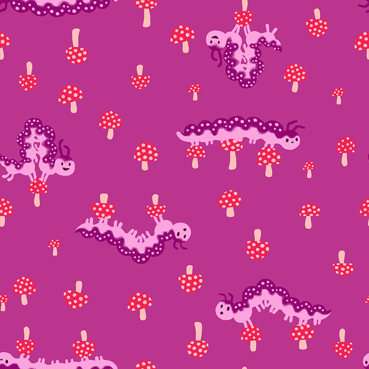 Ruby Star Society - Sarah Watts - Hello Alice - Caterpillar in Berry