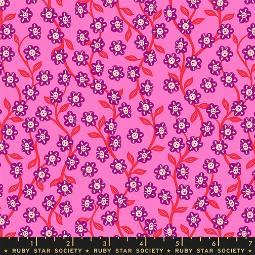 Ruby Star Society - Sarah Watts - Hello Alice - Chatty Garden in Lipstick