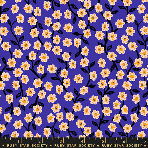 Ruby Star Society - Sarah Watts - Hello Alice - Chatty Garden in Blacklight