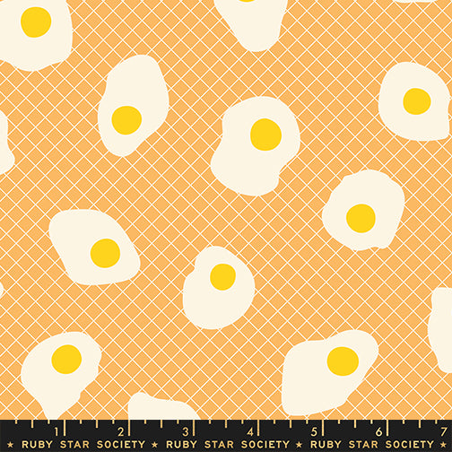 Ruby Star Society - Kimberly Kight - Egg and Friends - Fried Eggs in Cantaloupe