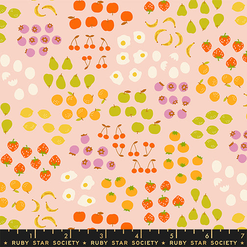 Ruby Star Society - Kimberly Kight - Egg and Friends - Froot in Vintage Pink