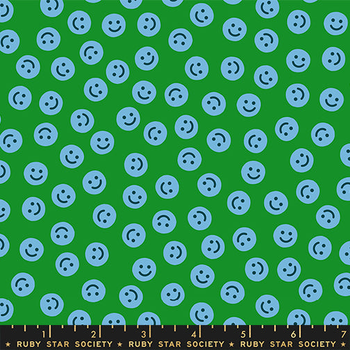 Ruby Star Society - Kimberly Kight - Egg and Friends - Smiley in Dark Verdant