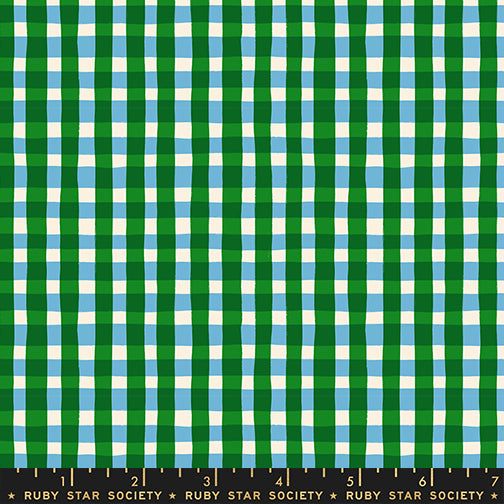 Ruby Star Society - Kimberly Kight - Egg and Friends - Tablecloth in Verdant