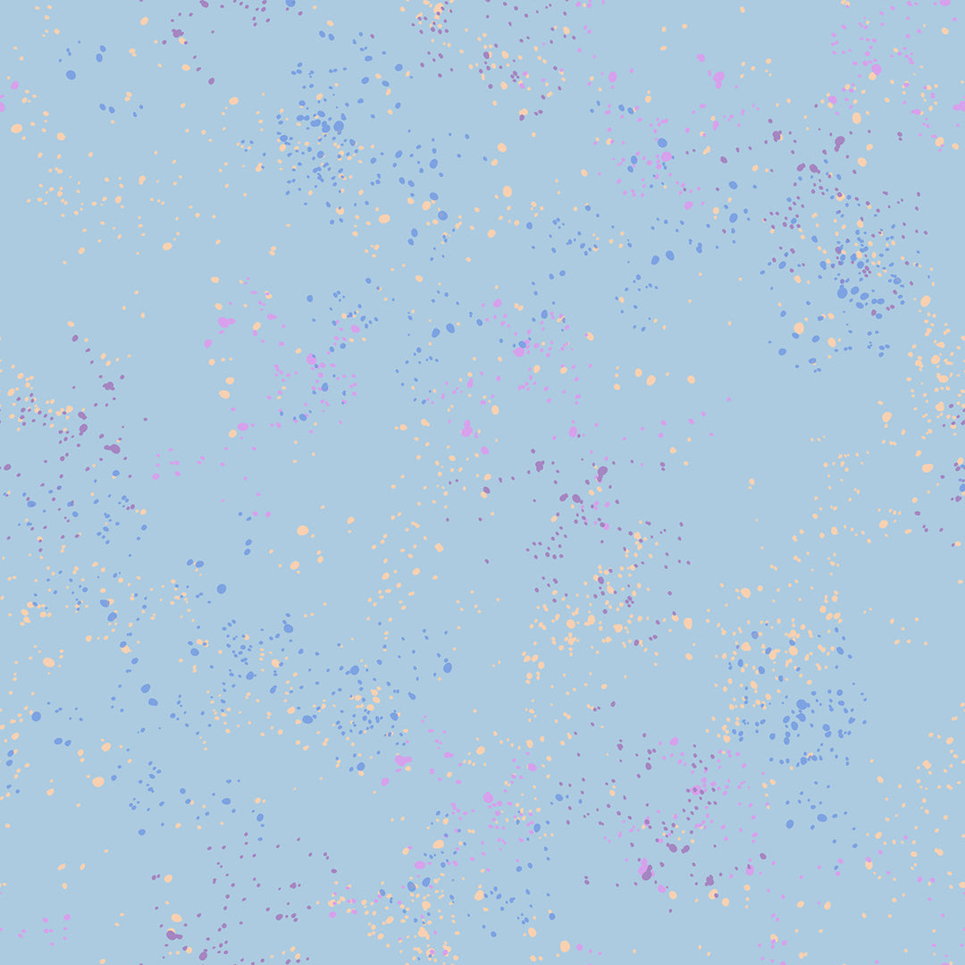 Speckled in Water Blue