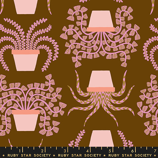 Ruby Star Society - Collaborative Collection - Calathea - Planties in Cocoa