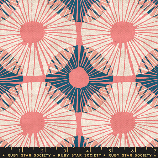 Ruby Star Society - Jen Hewett - Reimagined Landscapes - Superbloom in Watermelon (Canvas)