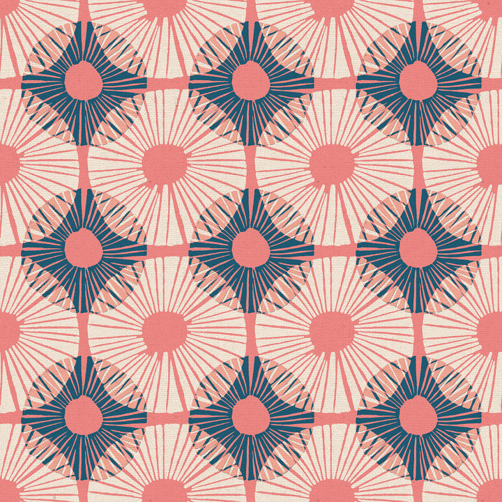 Ruby Star Society - Jen Hewett - Reimagined Landscapes - Superbloom in Watermelon (Canvas)