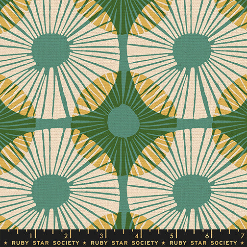 Ruby Star Society - Jen Hewett - Reimagined Landscapes - Superbloom in Watercress (Canvas)