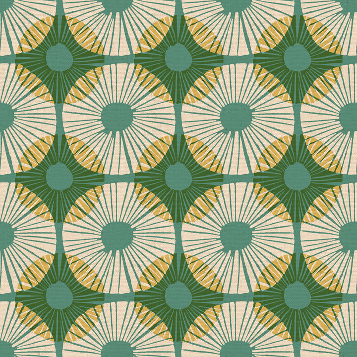Ruby Star Society - Jen Hewett - Reimagined Landscapes - Superbloom in Watercress (Canvas)