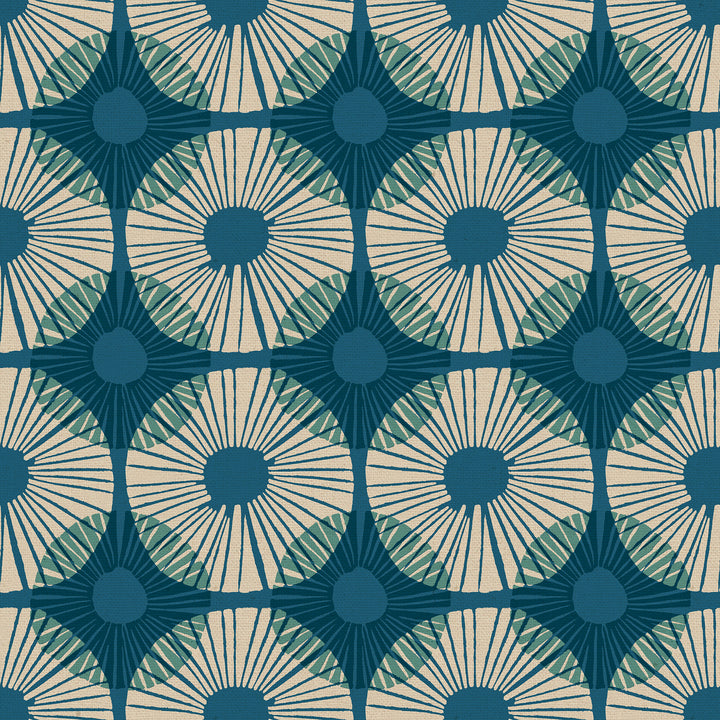 Ruby Star Society - Jen Hewett - Reimagined Landscapes - Superbloom in Teal (Canvas)