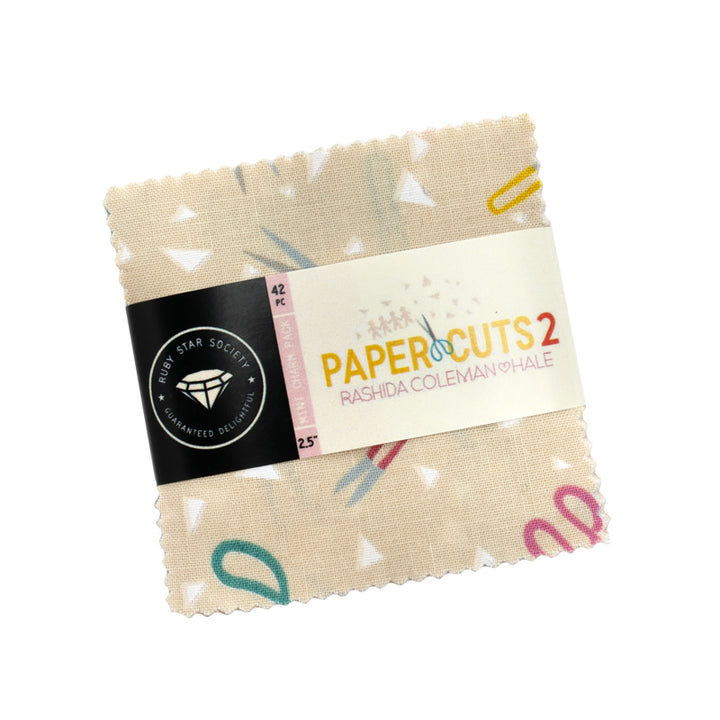 Ruby Star Society  Rashida Coleman Hale  Paper Cuts 2 - Mini Charm Pack (42-teilig)