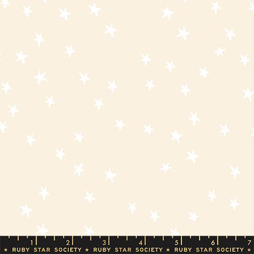 Ruby Star Society - Alexia Abegg - Starry - Charm Pack White Natural (42-teilig)