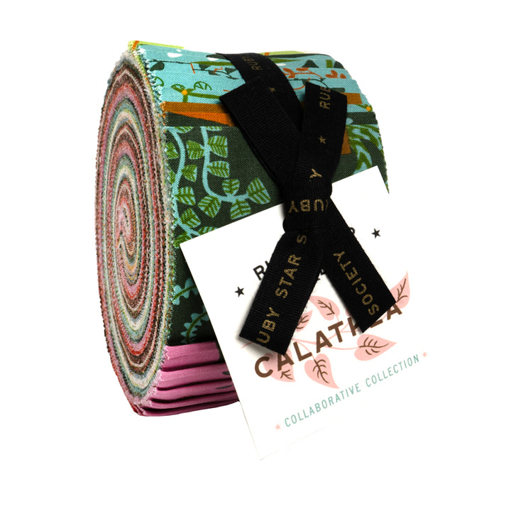 Ruby Star Society  Collaborative Collection  Calathea - Jelly Roll (40-teilig)