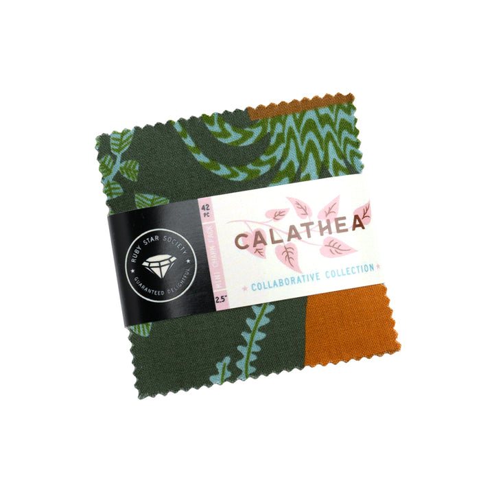 Ruby Star Society  Collaborative Collection  Calathea - Mini Charm Pack (42-teilig)