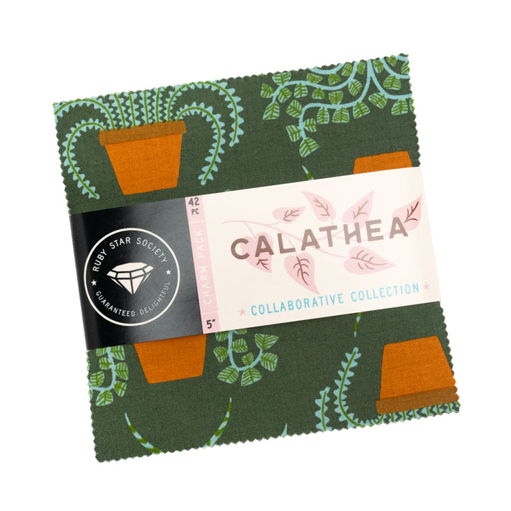 Ruby Star Society  Collaborative Collection  Calathea - Charm Pack (42-teilig)