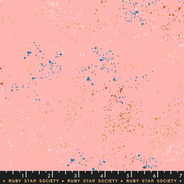 Speckled Candy Pink Metallic