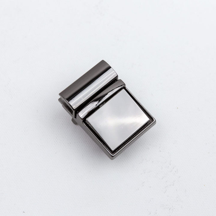 Steckschloss "Rügen" in Gunmetal (25mm breit)