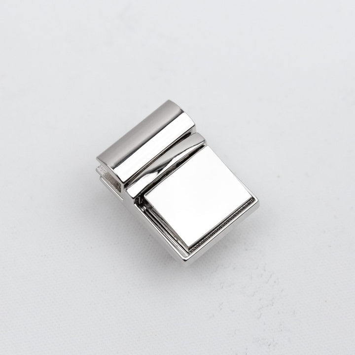Steckschloss "Rügen" in Nickel (25mm breit)