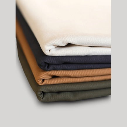 Mind the Maker Tuck Cotton Twill in Raw