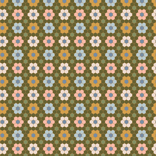 Art Gallery Fabrics - The Sewcial Bee Collective - Summer Homestead - Flowercomb