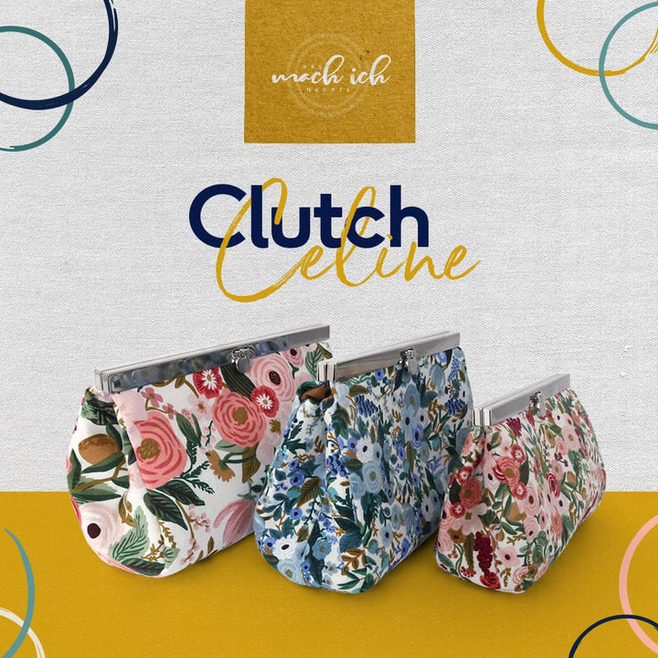 Nähanleitung - Clutch Celine