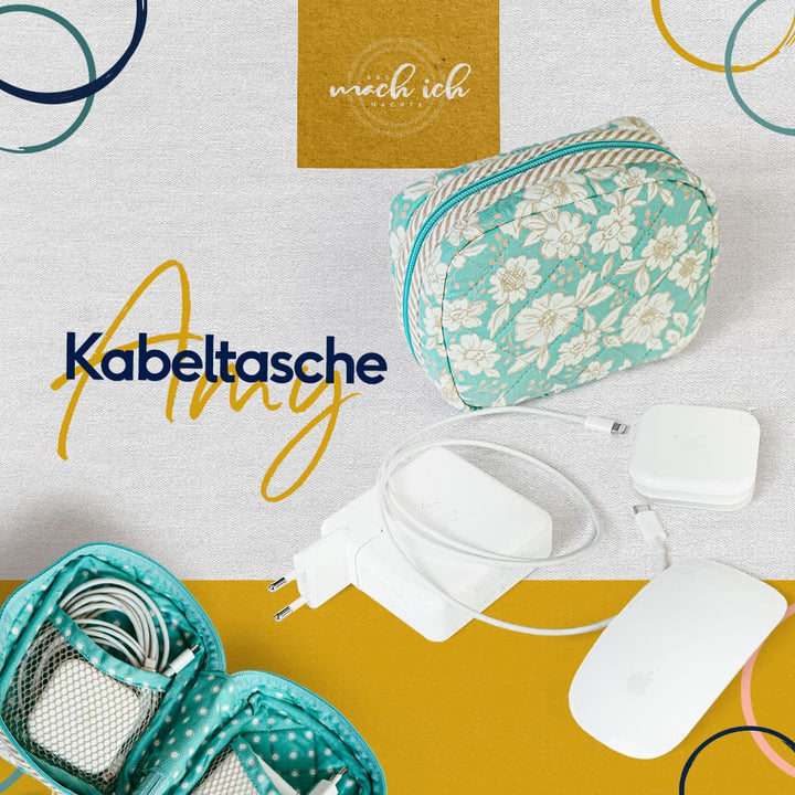 Nähanleitung - Kabeltasche Amy