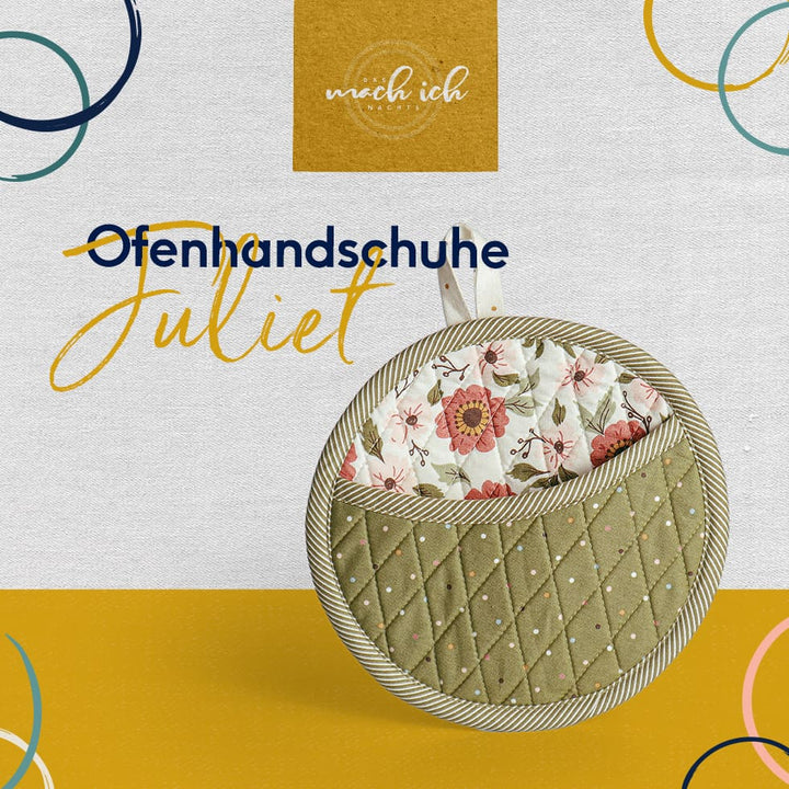 Nähanleitung - Ofenhandschuh Juliet