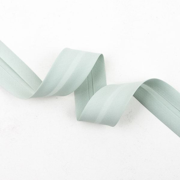 Schrägband Pure Signature Solids in Glacier 25mm