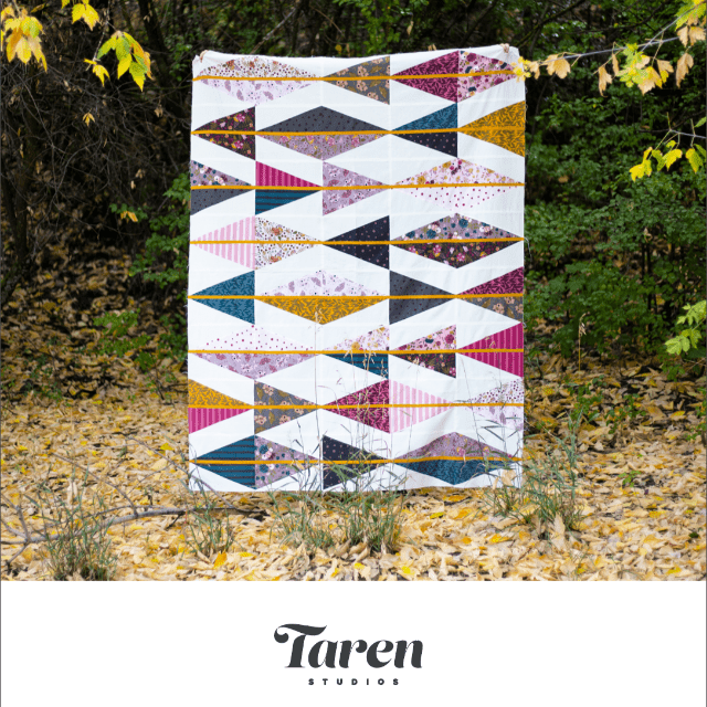 Papier Schnittmuster "Pointed Path" von Taren Studios