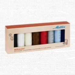 Mettler Seralon No.100 - Set mit 8 Spulen je 200 Meter