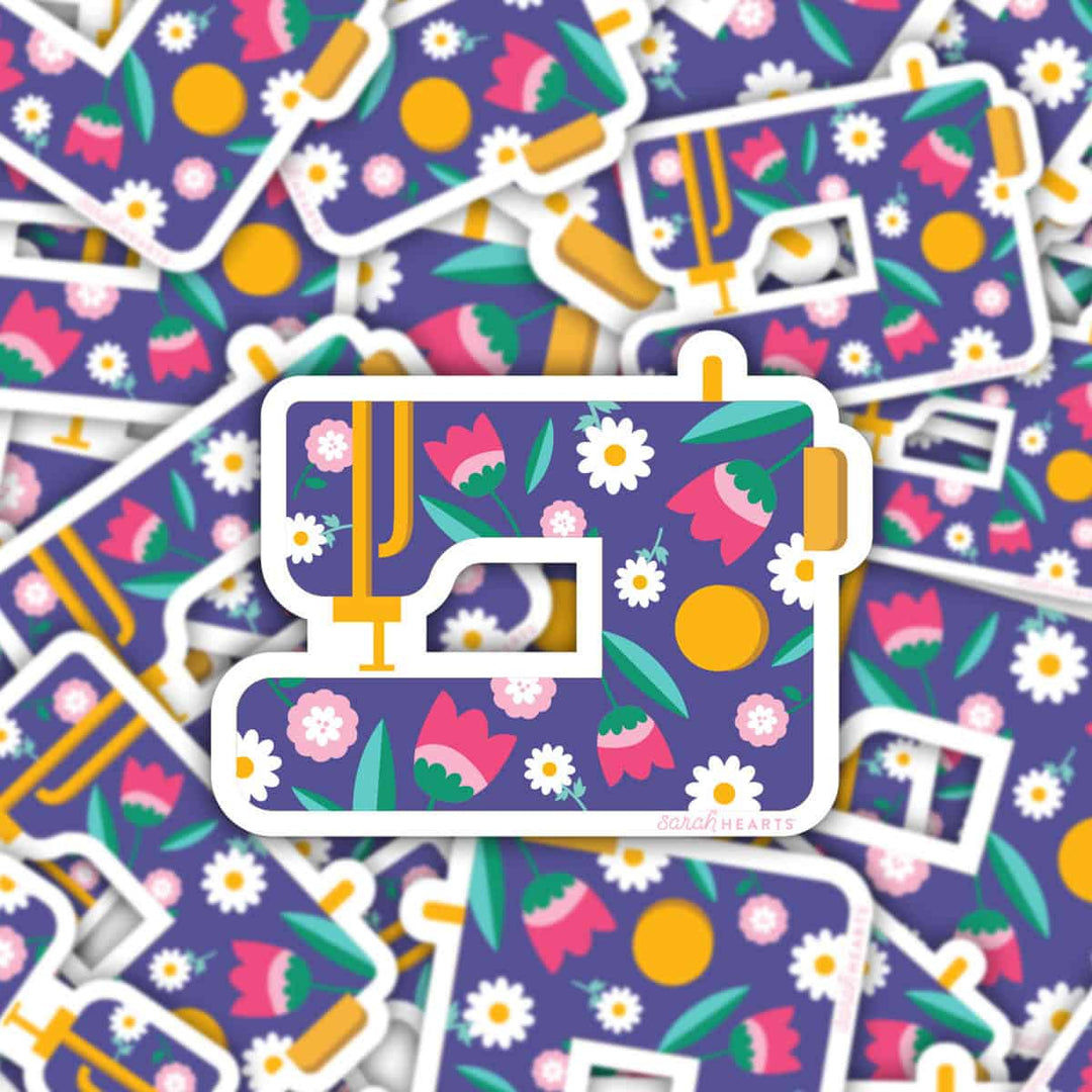 Sticker von Sarah Hearts: Sewing Machine