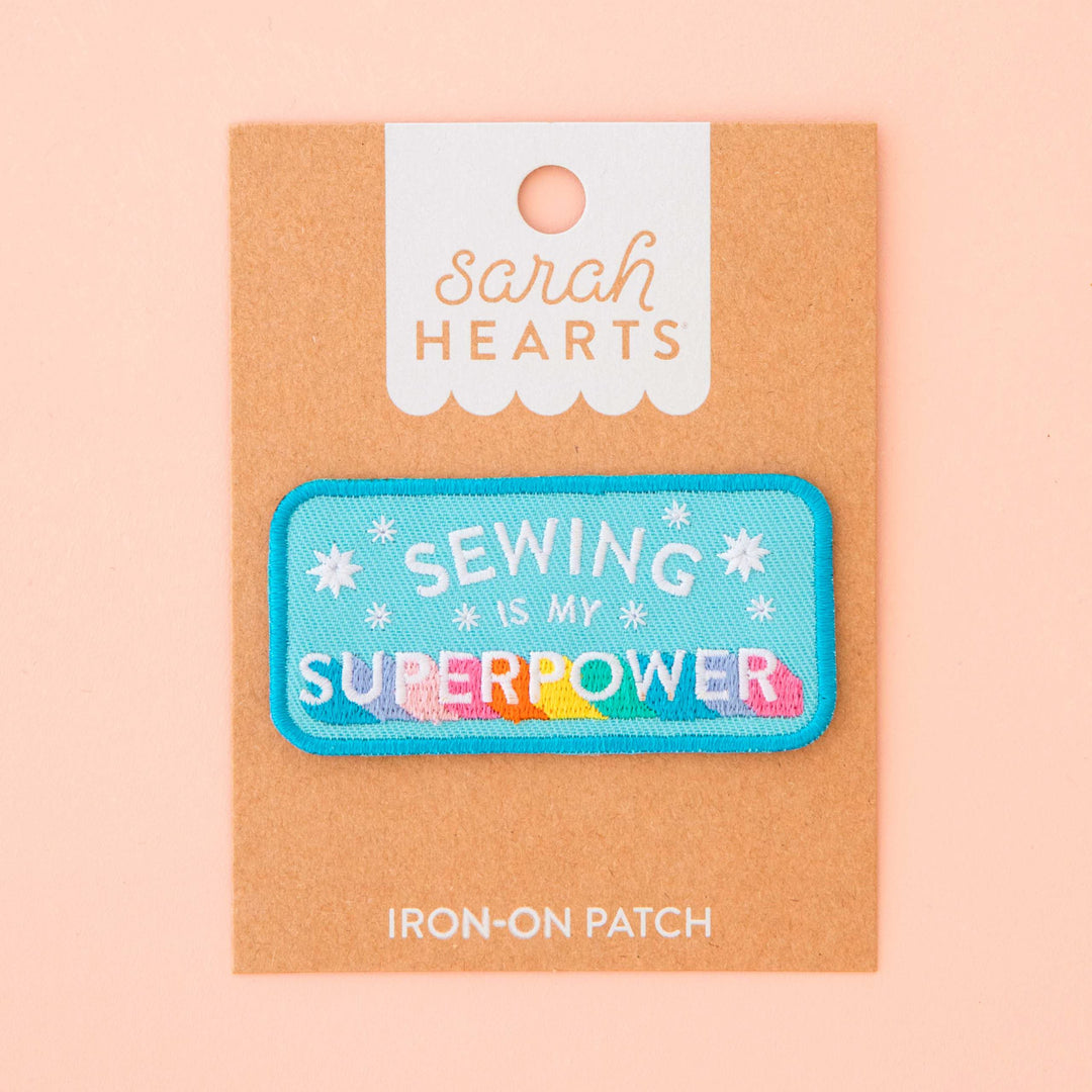 Patches von Sarah Hearts: Sewing is my Superpower