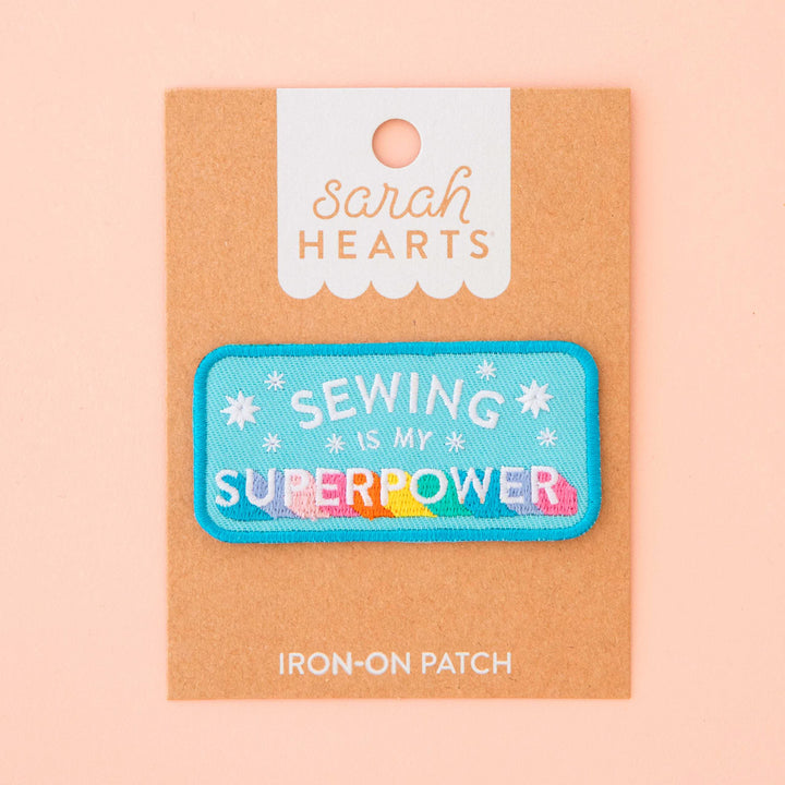 Patches von Sarah Hearts: Sewing is my Superpower