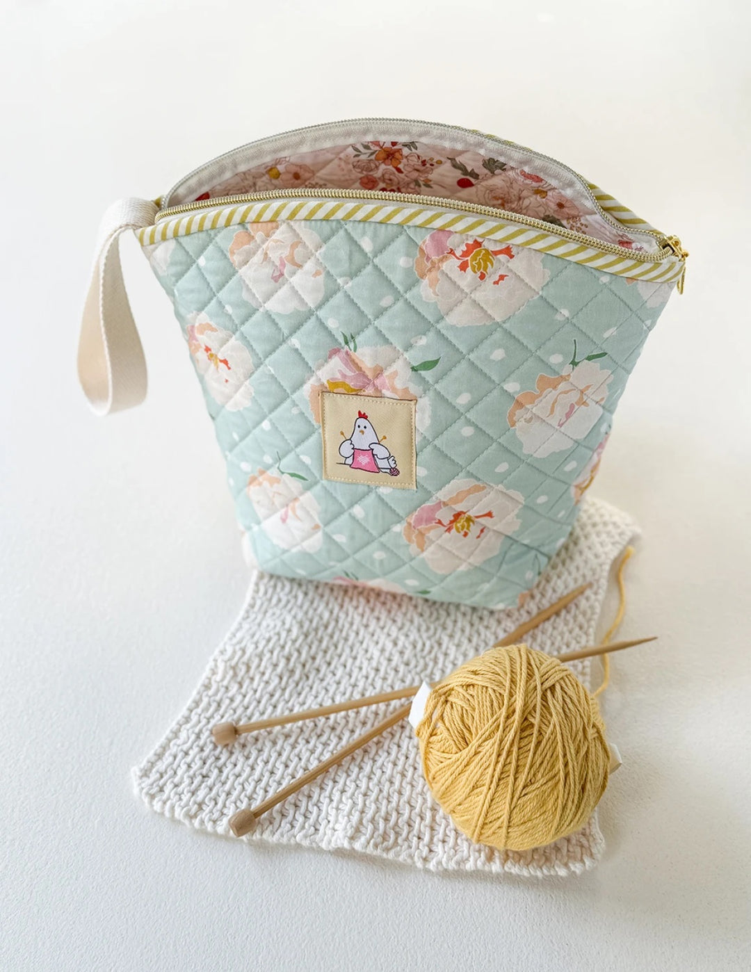 Schnittmuster Tasche "Allover Project Bag" von Sewing Illustration (englisch)