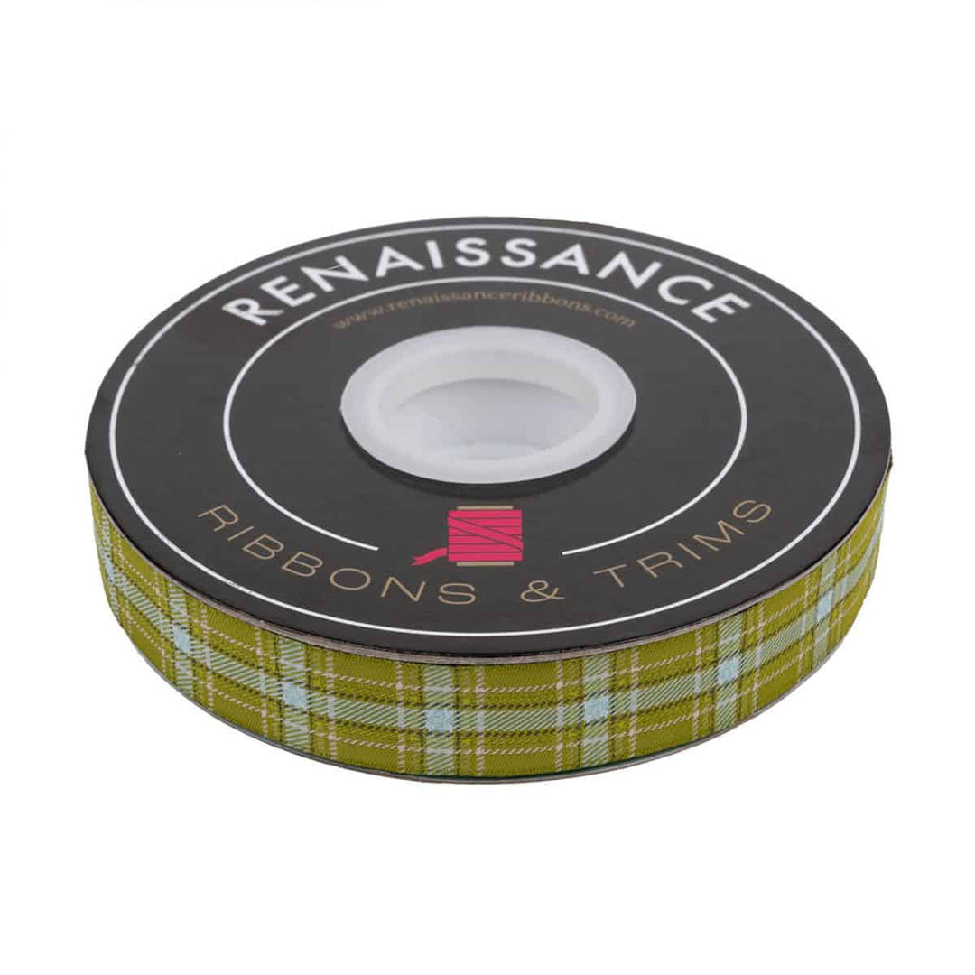 Webband Renaissance Ribbons "Great Outdoors" in Grün
