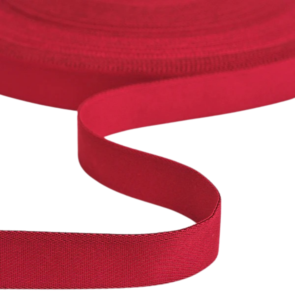 Gurtband Solid 30mm - Ruby (glatt)