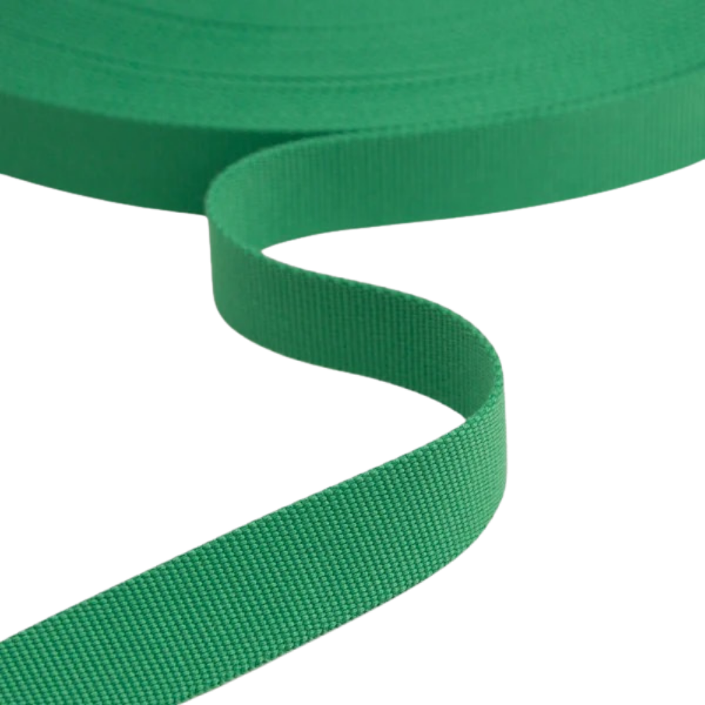 Gurtband einfarbig 30mm - Emerald