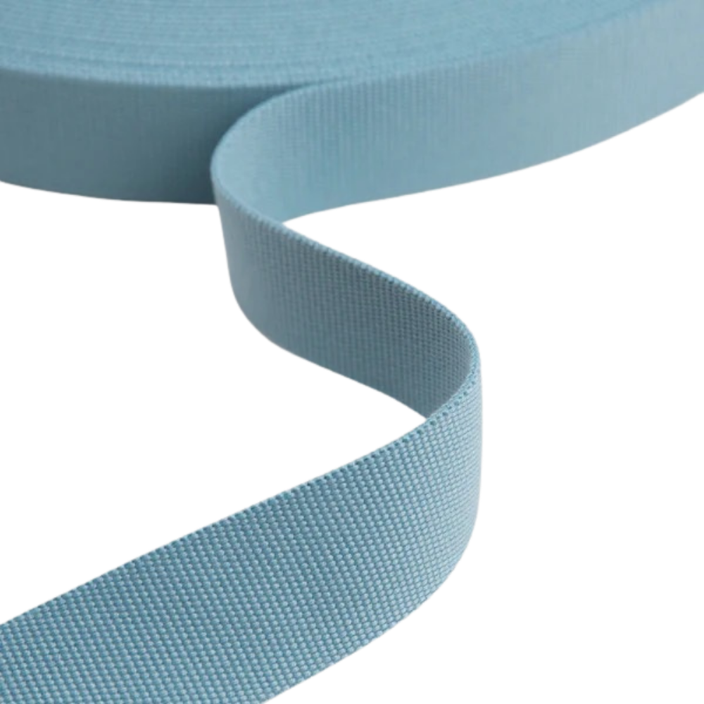 Gurtband einfarbig 40mm - Tranquil Waters