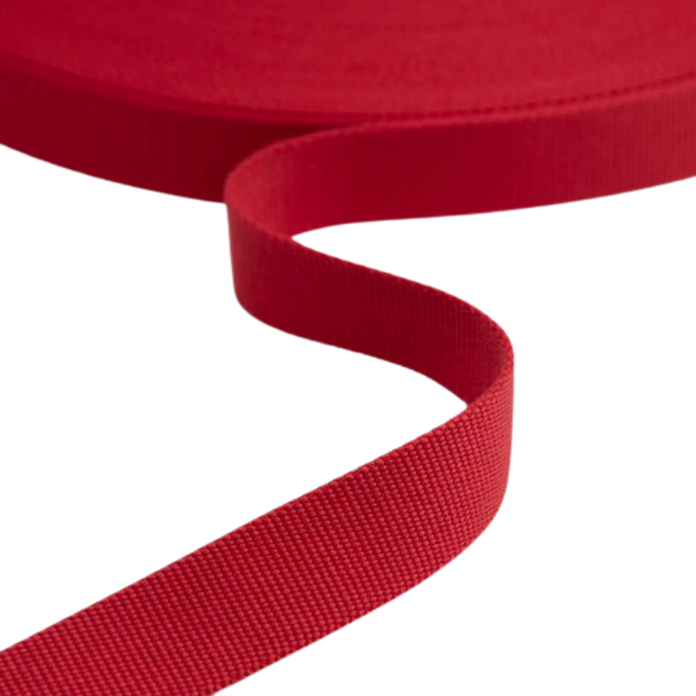 Gurtband einfarbig 30mm - Candied Cherry