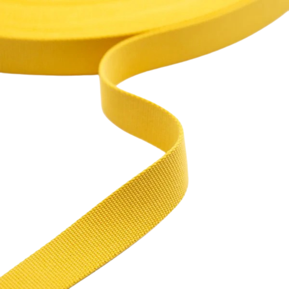 Gurtband einfarbig 30mm - Banana Cream