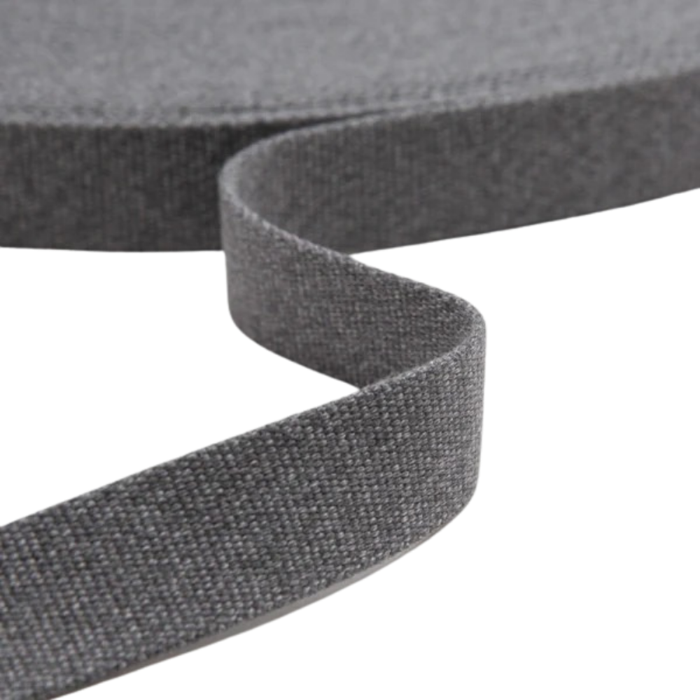 Gurtband einfarbig 30mm - Moonstone meliert