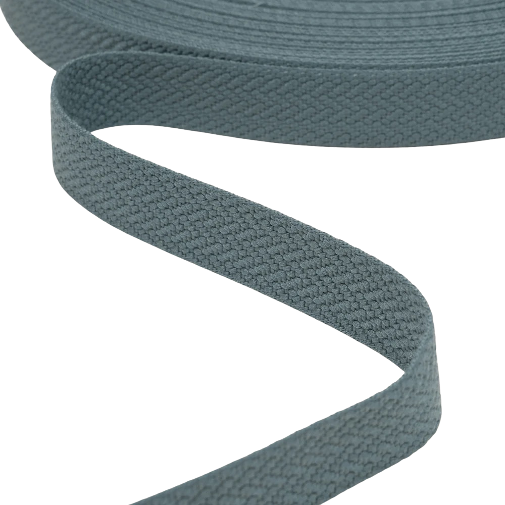 Gurtband - 30mm - Herringbone Struktur in Thunder