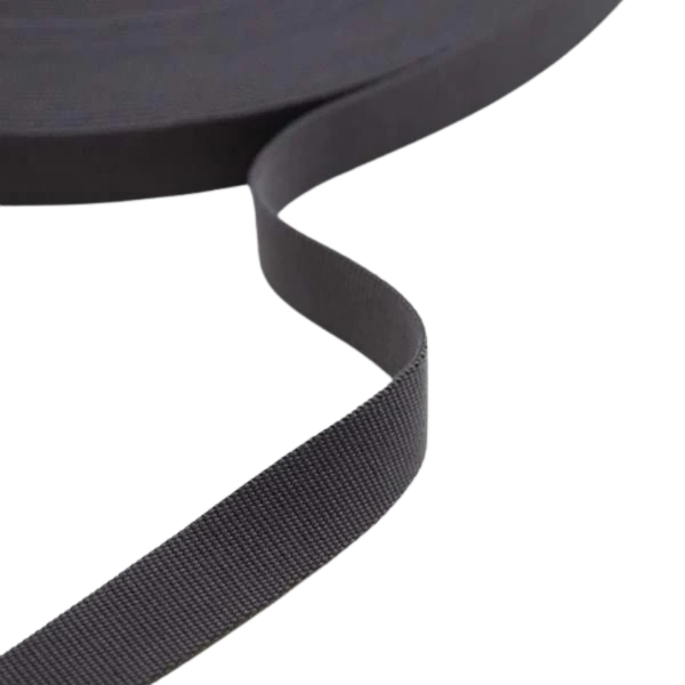 Gurtband einfarbig 30mm - Lava Rock