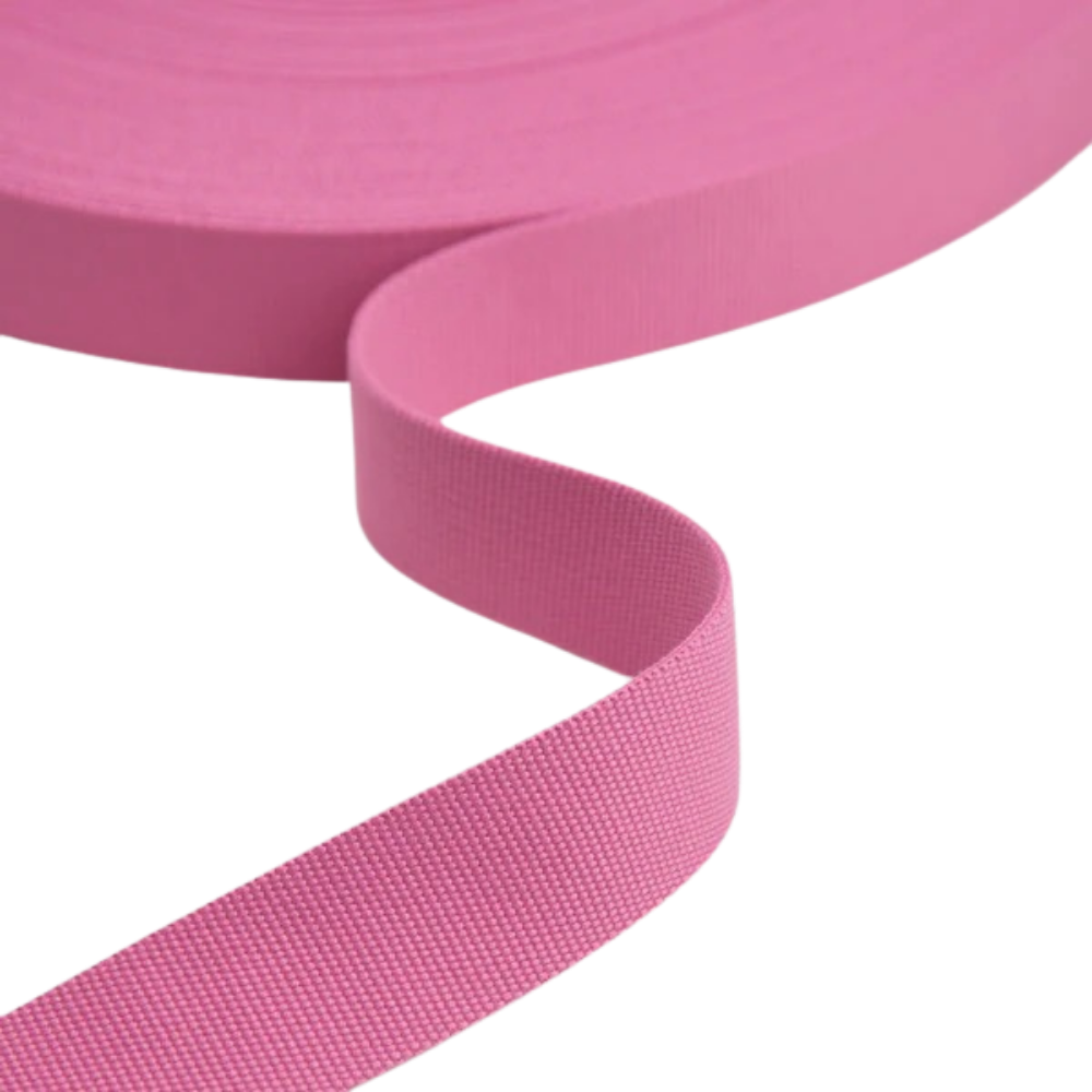 Gurtband einfarbig 40mm -Sweet Pink