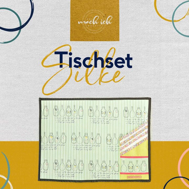 Nähanleitung - Tischset Silke
