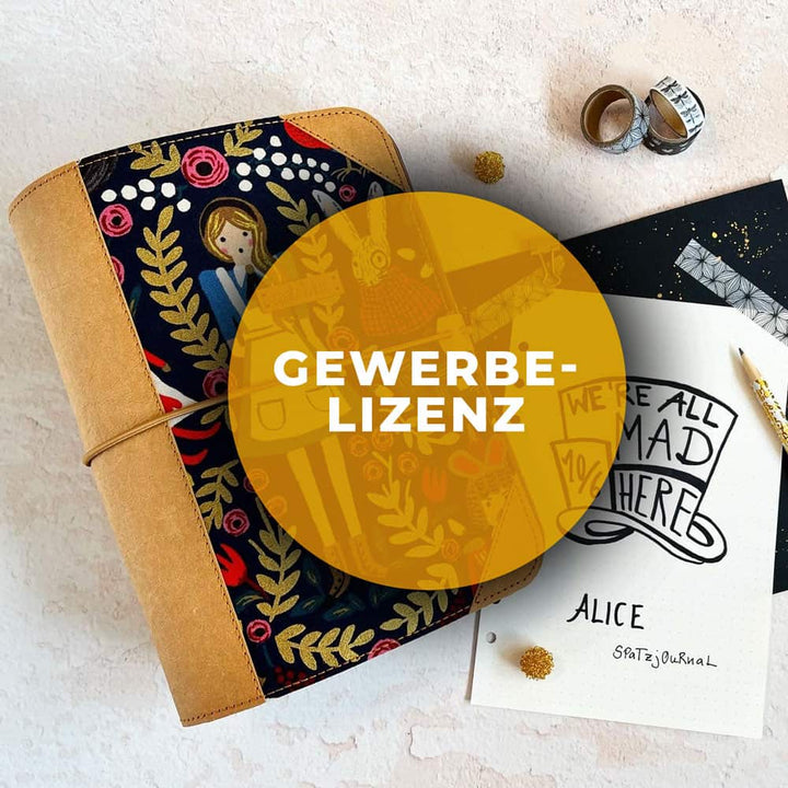 Spatzjournal Ringbuch Schnittmuster - Gewerbelizenz