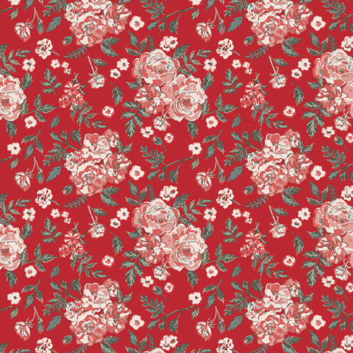 Art Gallery Fabrics - Sharon Holland - Spruce - Floribunda