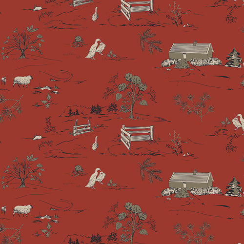 Art Gallery Fabrics - Sharon Holland - Spruce - Country Estate