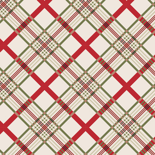 Art Gallery Fabrics - Sharon Holland - Spruce - Crossed Threads